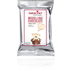 Saracino Chocolat à Modeler 250g - Blanc