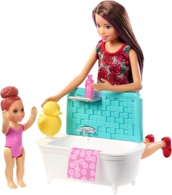 Poupée Barbie Coffret Babysitter - Mattel