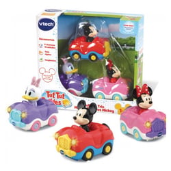 Coffret Tut Tut Bolide Trio Minnie Mickey - Vtech - Rouge