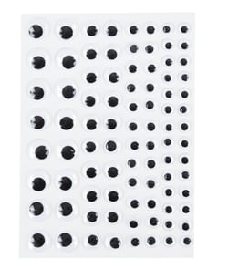 Stickers yeux mobiles X 88 - - Party Pro
