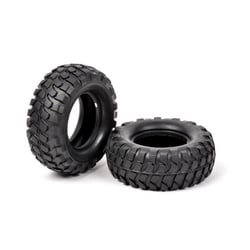 Pneu tendre (Soft) x2 pour châssis High-Lift châssis CC01 / CC02 Tamiya 54598