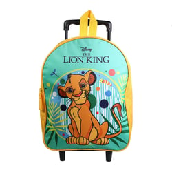 Sac à dos à roulettes 31 cm maternelle Le Roi Lion Vert - BAGTROTTER