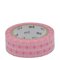 Masking tape - Asanoha momo (rose) - 7 m x 15mm
