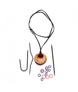 Kit collier magnétique pour tricoteuse Natural Hues - Knitpro Ecru
