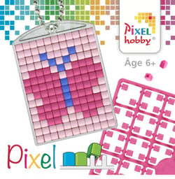 PIXEL Kit créatif porte-clé 4x3cm - Papillon
