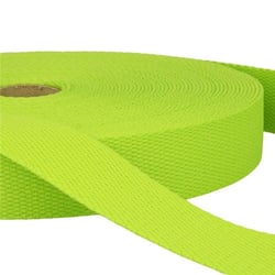 Film 20m Sangle coton Vert