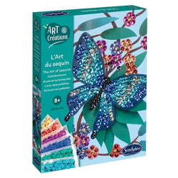 L art du sequin – PAPILLON 2019 – Art et creations - Sentosphere - Aqua