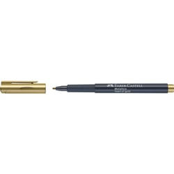 Marqueurs - Or - Argent - Indélébile - Tous supports - Faber-Castell