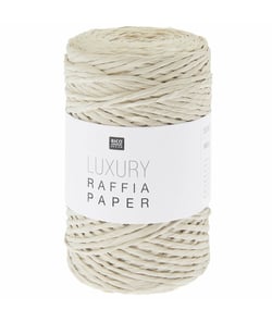 Bobine de fibre de papier Luxury Raffia Paper - 100gr - Rico Design 02 poudre