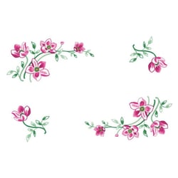 LUC - Napperon Ovale 30x40 cm 100% Coton Blanc Bordé Dentelle