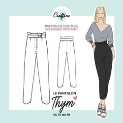 Patron Craftine Pantalon Thym - Format Papier