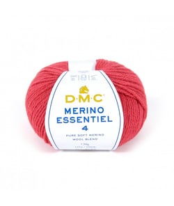 Pelote de laine Merino Essentiel 4 - DMC - Certifié Oeko-Tex 870 Rose
