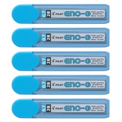 Mine de rechange pour porte-mine PILOT ENO-G Graphite 2B 0.7 mm - Lot de 5 étuis de 12 mines