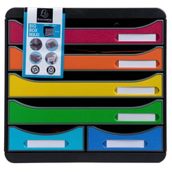 Module de classement Big Box Maxi 6 tiroirs Iderama - Arlequin - Exacompta