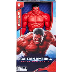 Figurine deluxe hulk rouge 30 cm - avengers héros titan - HASBRO