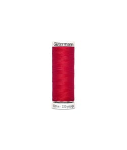 Fil à Coudre 100% polyester 200m - Gütermann 156 Rouge