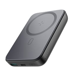 Mini Power Bank Magnétique 10000mAh – Recharge Sans Fil et Format Compact - Gris