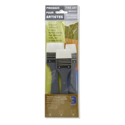 Lot de 3 spalters acrylique et huile en fibres synthétiques