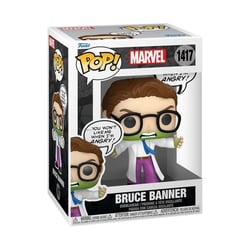 Marvel Comics - Figurine POP! Bruce Banner Don't Make me Angry 9 cm - Funko