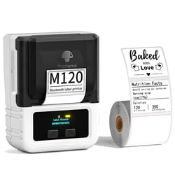 Mini Imprimante Étiquettes Bluetooth Thermique Haute Vitesse Polyvalente 200dpi YONIS