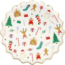 8 Assiettes Joli Noël