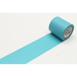 Masking Tape - Masking Tape MT Casa Quadrillage 5 cm bleu fond bleu - pool