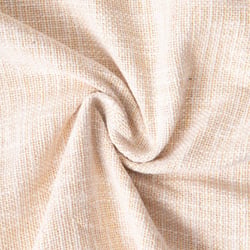 Tissu Toile Polycoton aspect Lin Shiny Ecru