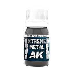 Peinture pour maquette - AK Interactive Xtreme Metal Color - Pale Burnt Metal AK00485