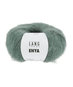 Pelote d'Alpaga à tricoter ENYA - Lang Yarns 0093 vert