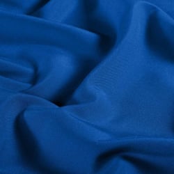 Tissu Polyester Solina sur fond Bleu cobalt - Au mètre