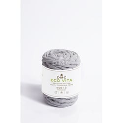 DMC - Fil Coton Recyclé Eco Vita 12mm 250g Col. 12 gris