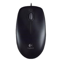 LOGITECH Souris filaire - B100 Noir