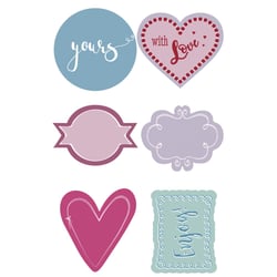 Sticker "yours", 3,5cm, 24 pces