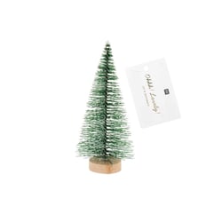 Sapin de noel mini vert 7x16cm - Rico Design - Beige