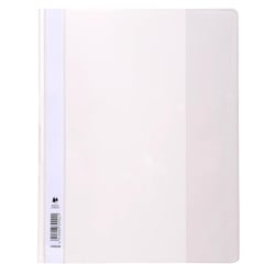 Chemise de présentation à lamelles PVC Premium - A4 - Blanc - x 10 - Exacompta