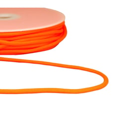Bobine 30m cordon tressé 4,5mm orangefluo
