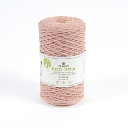 DMC - Fil Coton Recyclé Eco Vita 4mm 250g Col. 104 rose