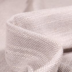 Tissu Toile Casual aspect lin Grande largeur Gris chiné
