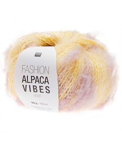 Pelote de laine FASHION ALPACA VIBES AR - Rico Design 02 Violet