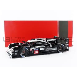 Voiture Miniature de Collection - IXO 1/18 - PORSCHE 919 Hybrid - Le Mans 2015 - Blanc