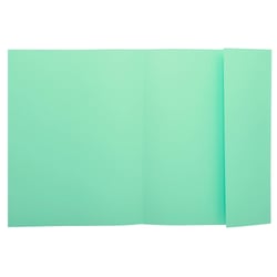 Paquet de 50 chemises 1 rabat SUPER 210 - 24x32cm - Vert clair - x 5 - Exacompta