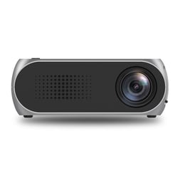 Mini Vidéoprojecteur LED Portable 320x240 HDMI USB Home Cinéma HD Argent YONIS
