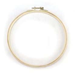 Tambour à Broder en Bois 15 cm
