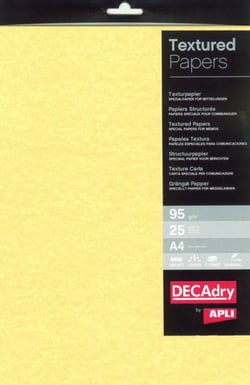 Papier parchemin or A4 95 g 25 feuilles