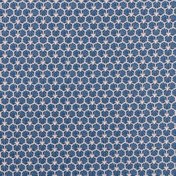 Tissu Coton Imprimé Arty Riad Bleu marine