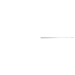 Tige en métal, 5mm ø, 25cm,revêtement par poudre, paquet3 pièces