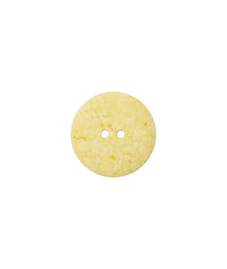 Carte de 2 boutons Coton/polyester 2 trous 23mm - Prym Jaune