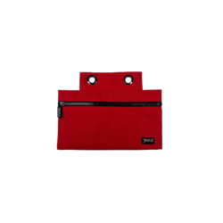Trousse à scratch compatible pochette ordinateur Rouge - CEP