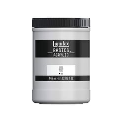Peinture acrylique - Argent - 52 - Liquitex Basics acrylic - Pot 946ml