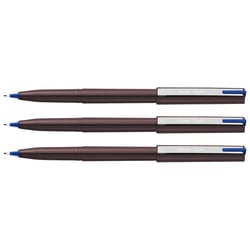 Lot de 3 stylos feutres d'écriture - PENTEL - JM20 - Encre bleue